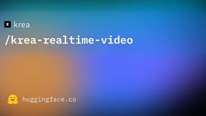 Publication preview for Krea Realtime Video