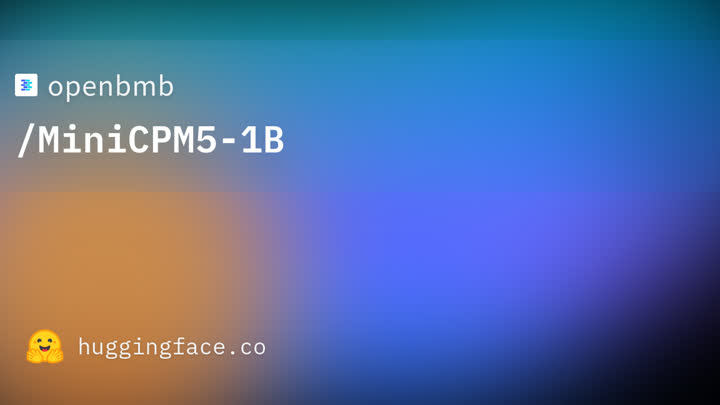 Publication preview for MiniCPM5 1B