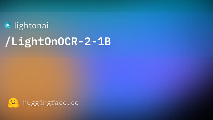 Publication preview for LightOnOCR