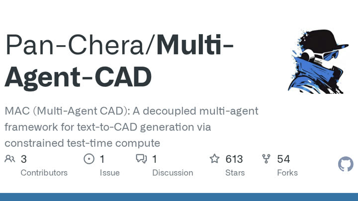 Publication preview for Multi-Agent CAD