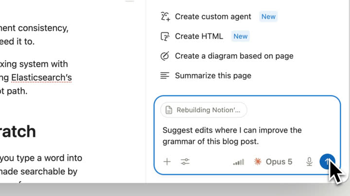 Publication preview for Notion agent suggested edits